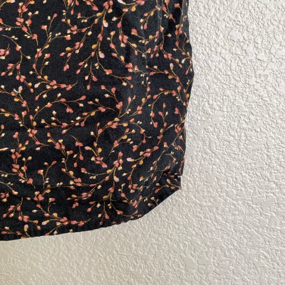 Ana | front tie floral spaghetti strap sun dress size small - Picture 3 of 9